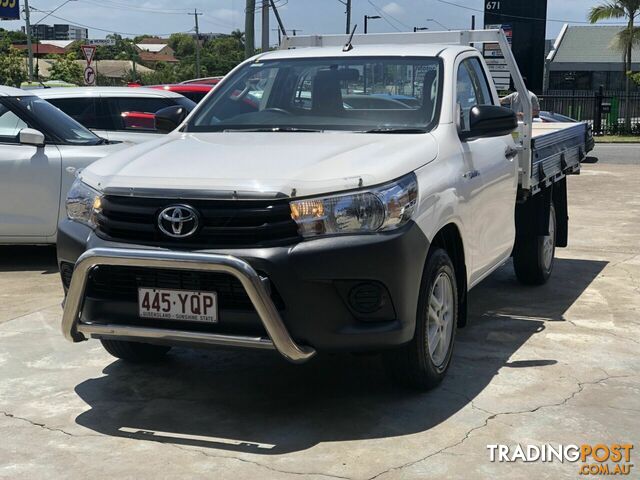 2018 TOYOTA HILUX WORKMATE 4X2 TGN121R CAB CHASSIS