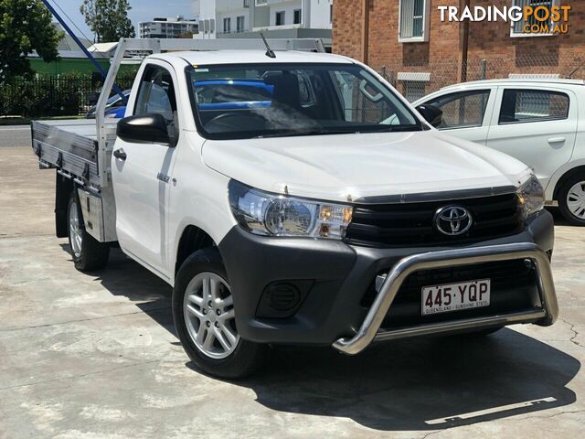 2018 TOYOTA HILUX WORKMATE 4X2 TGN121R CAB CHASSIS