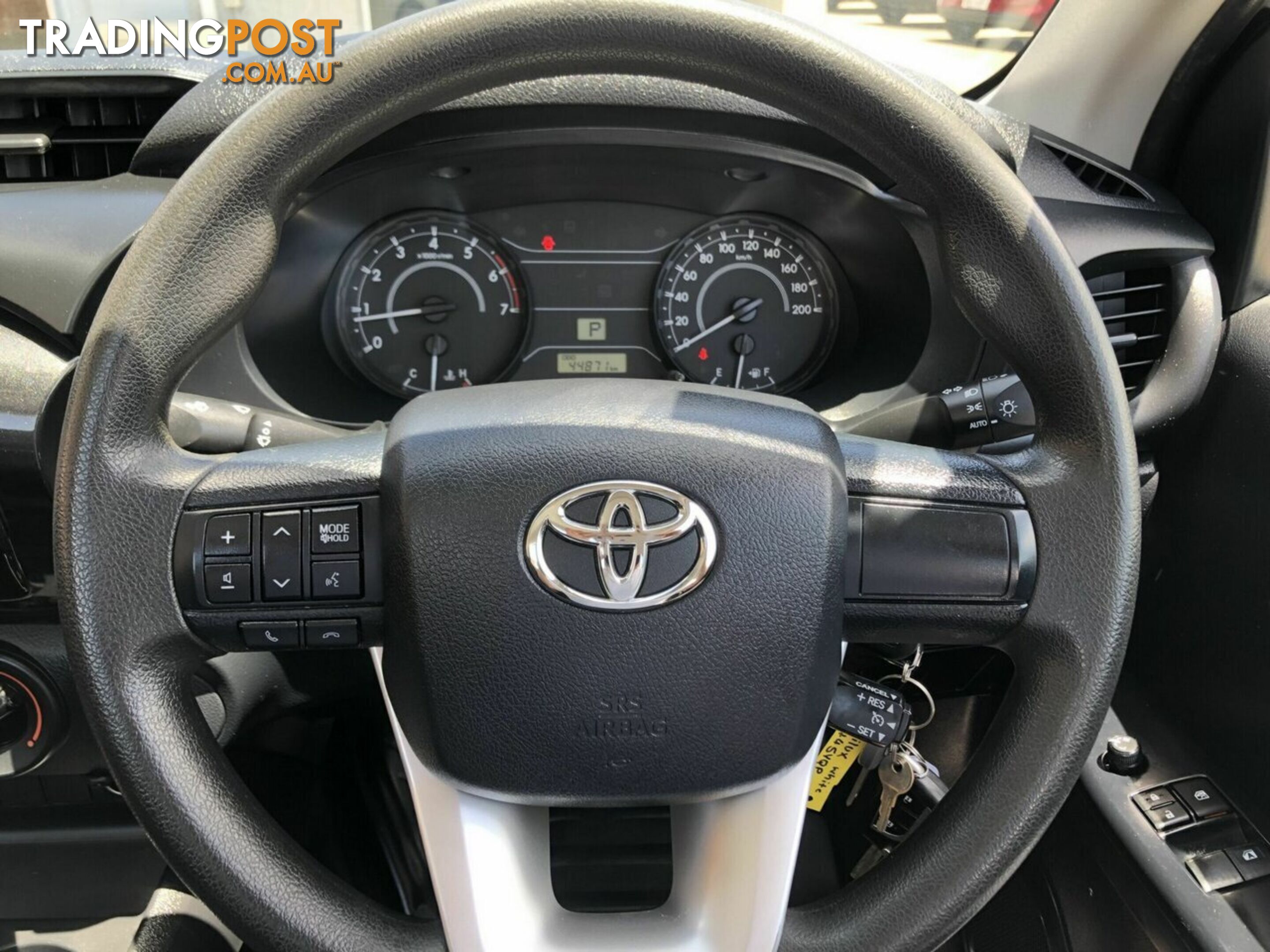 2018 TOYOTA HILUX WORKMATE 4X2 TGN121R CAB CHASSIS