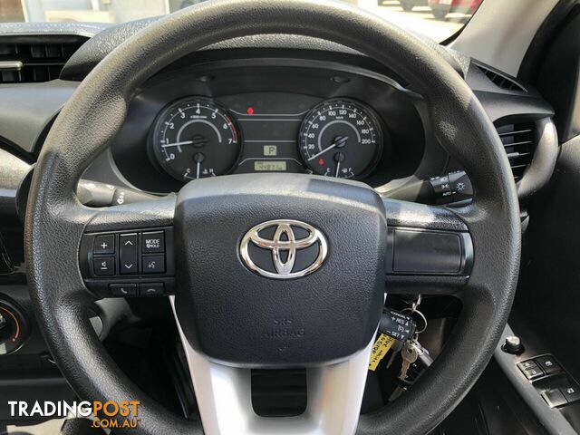 2018 TOYOTA HILUX WORKMATE 4X2 TGN121R CAB CHASSIS