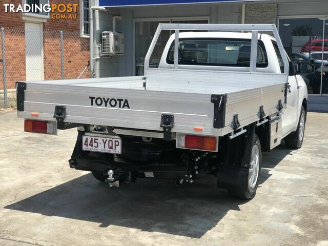 2018 TOYOTA HILUX WORKMATE 4X2 TGN121R CAB CHASSIS