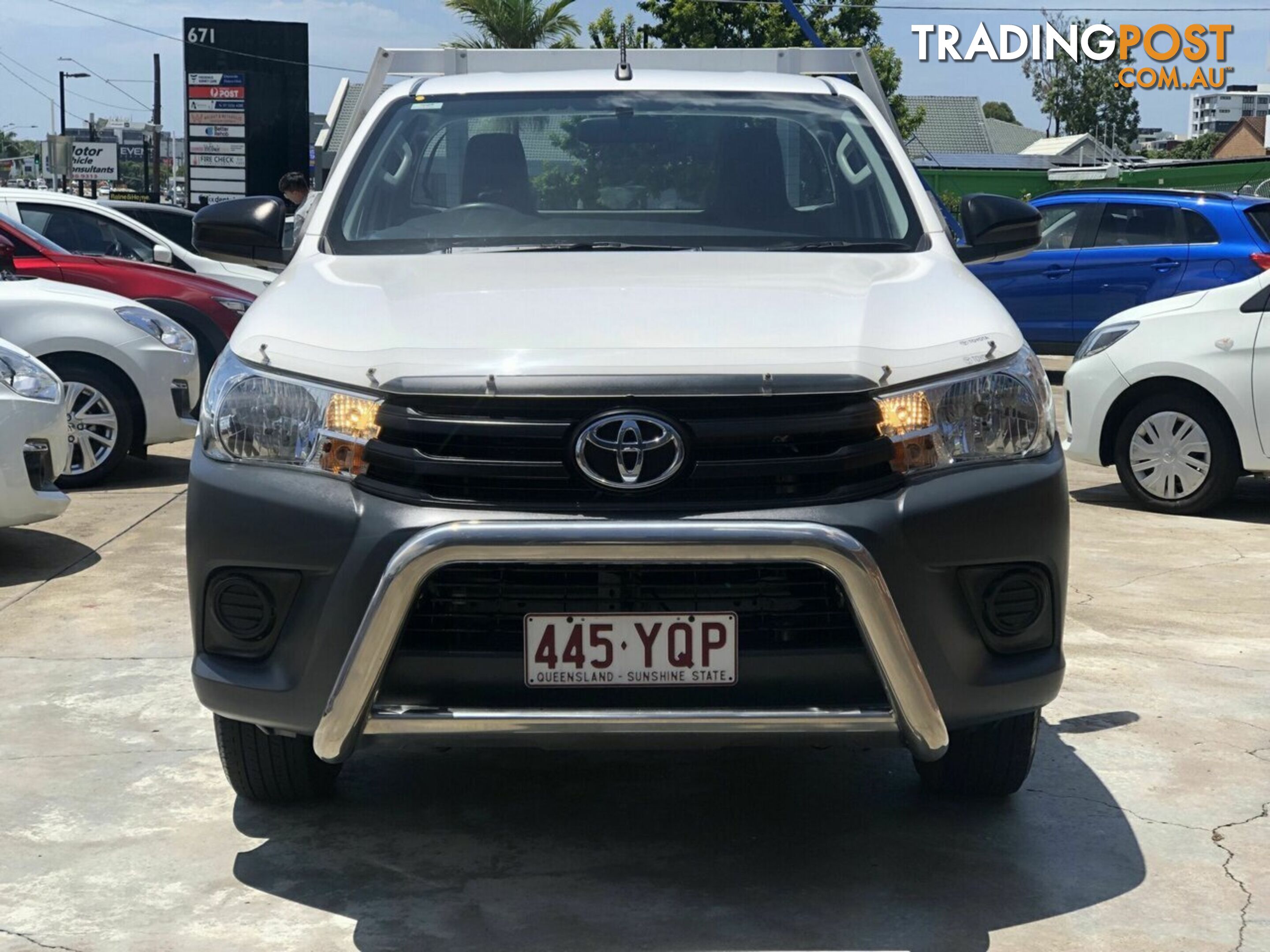 2018 TOYOTA HILUX WORKMATE 4X2 TGN121R CAB CHASSIS