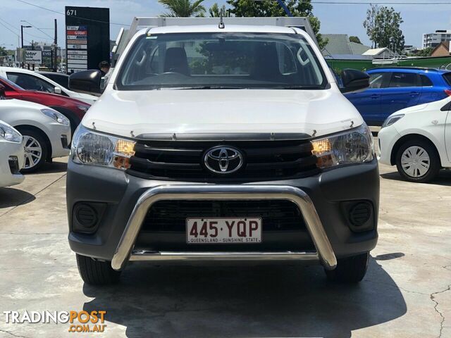 2018 TOYOTA HILUX WORKMATE 4X2 TGN121R CAB CHASSIS