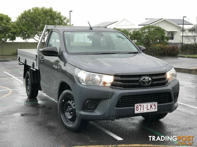 2019 TOYOTA HILUX WORKMATE 4X2 TGN121R CAB CHASSIS