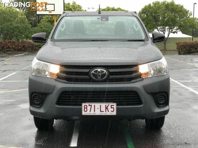 2019 TOYOTA HILUX WORKMATE 4X2 TGN121R CAB CHASSIS