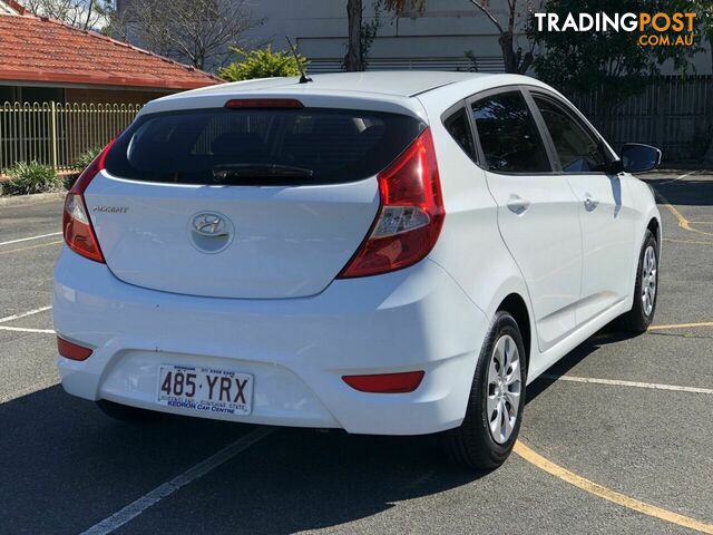 2016 HYUNDAI ACCENT ACTIVE RB4 MY17 HATCHBACK