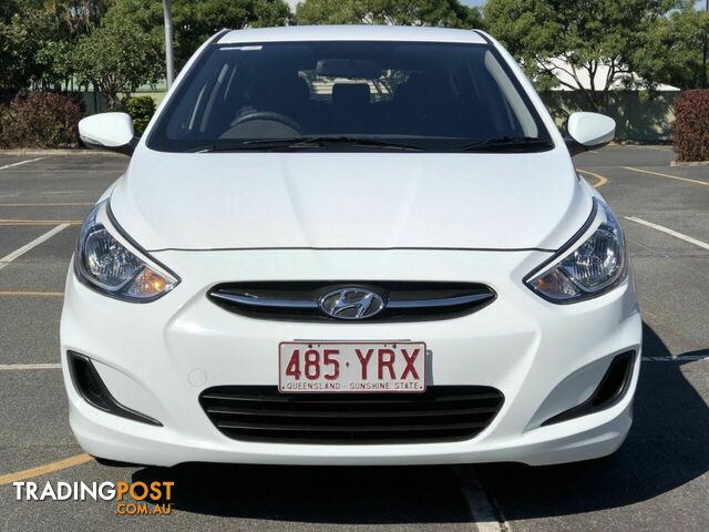 2016 HYUNDAI ACCENT ACTIVE RB4 MY17 HATCHBACK