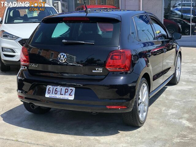 2015 VOLKSWAGEN POLO 81TSI COMFORTLINE 6R MY16 HATCHBACK