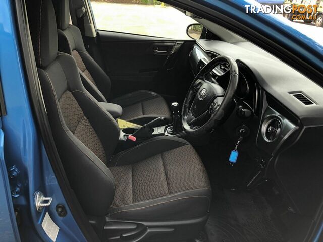 2016 TOYOTA COROLLA SX ZRE182R HATCHBACK