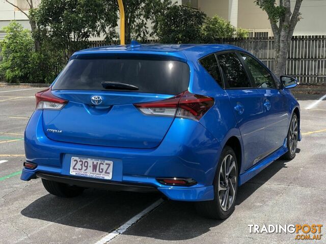 2016 TOYOTA COROLLA SX ZRE182R HATCHBACK