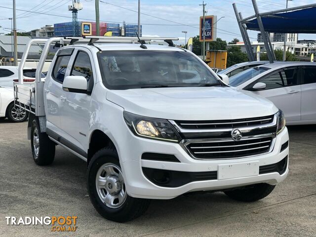 2017 HOLDEN COLORADO LS CREW CAB 4X2 RG MY18 CAB CHASSIS