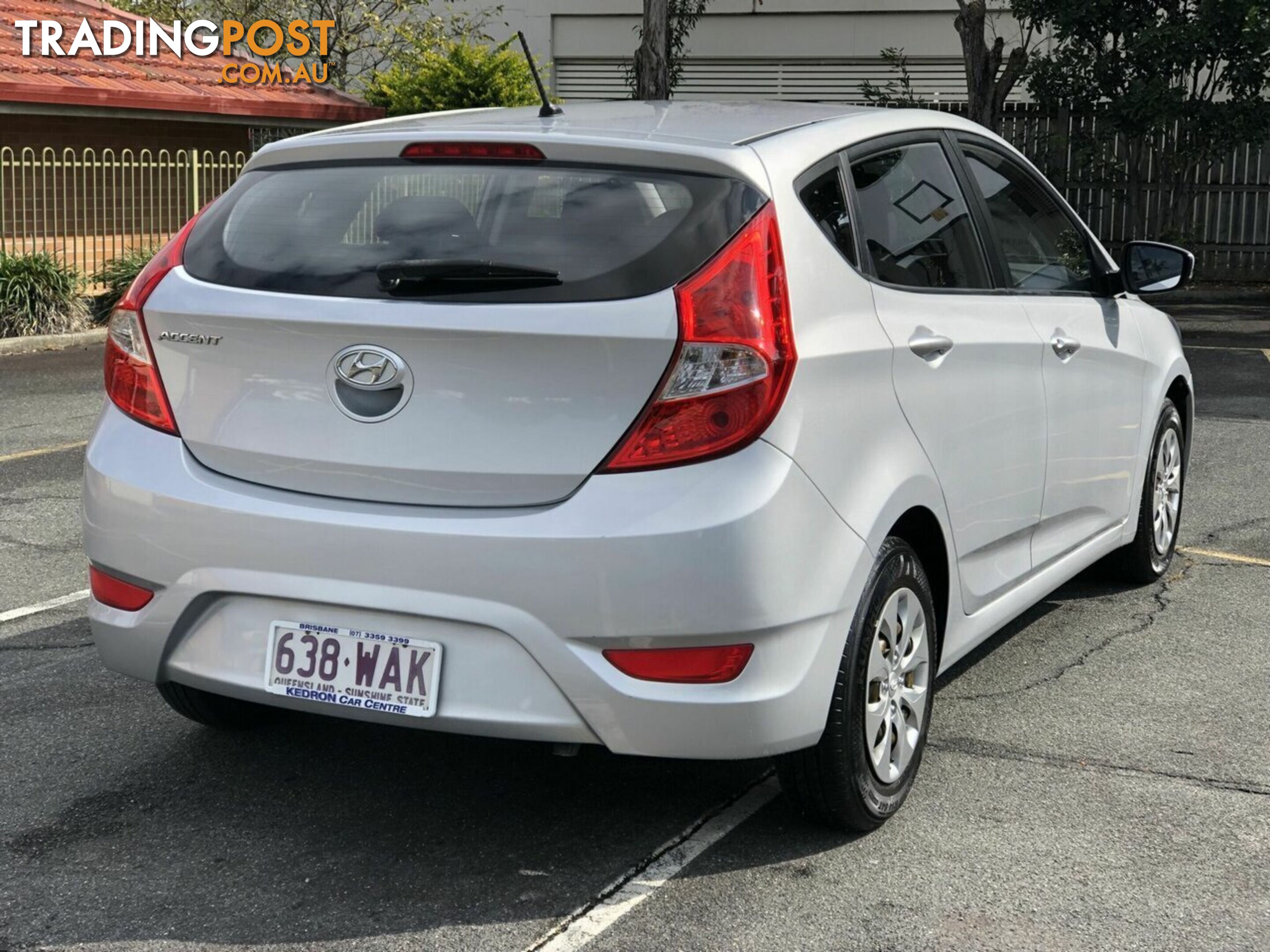 2015 HYUNDAI ACCENT ACTIVE RB3 MY16 HATCHBACK