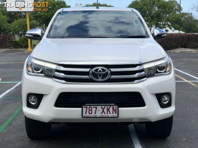 2017 TOYOTA HILUX SR5 DOUBLE CAB GUN126R UTILITY