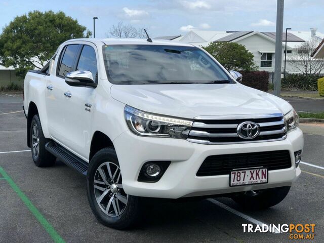 2017 TOYOTA HILUX SR5 DOUBLE CAB GUN126R UTILITY