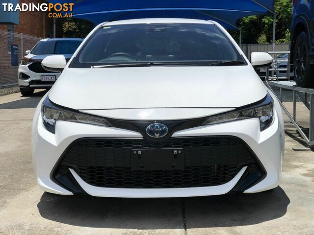 2019 TOYOTA COROLLA ASCENT SPORT E-CVT HYBRID ZWE211R HATCHBACK