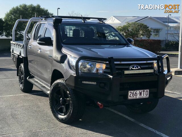 2016 TOYOTA HILUX SR DOUBLE CAB GUN126R CAB CHASSIS