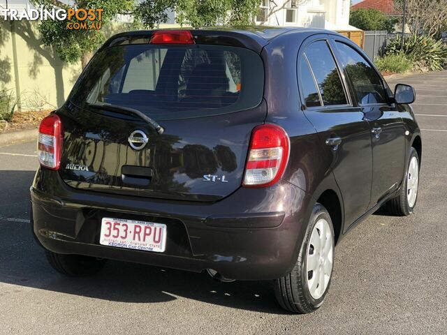 2011 NISSAN MICRA ST-L K13 HATCHBACK