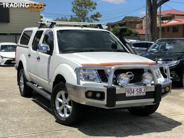 2011 NISSAN NAVARA ST-X D40 S5 MY12 UTILITY