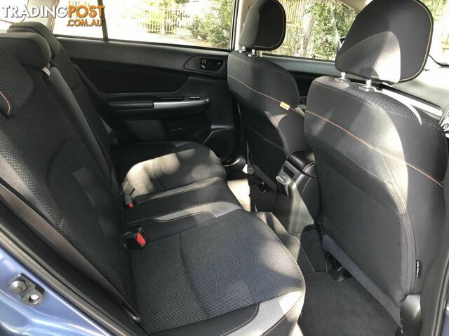 2017 SUBARU XV 2.0I LINEARTRONIC AWD G4X MY17 HATCHBACK