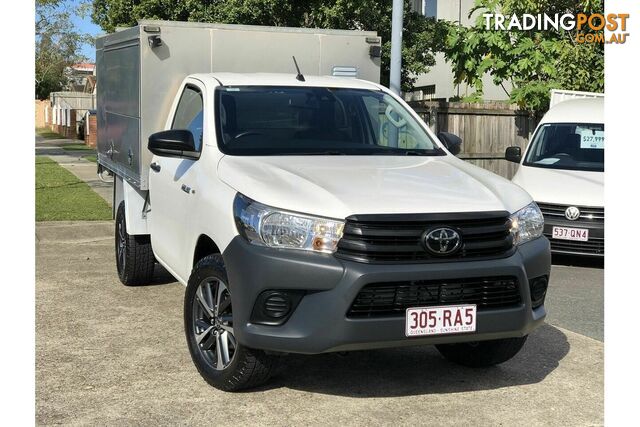 2021 TOYOTA HILUX WORKMATE TGN121R CAB CHASSIS