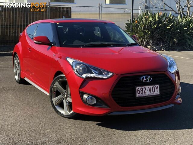 2014 HYUNDAI VELOSTER SR COUPE D-CT TURBO FS4 SERIES II HATCHBACK