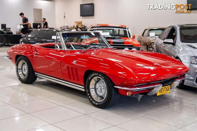 1966 CHEVROLET CORVETTE STINGRAY 2D ROADSTER