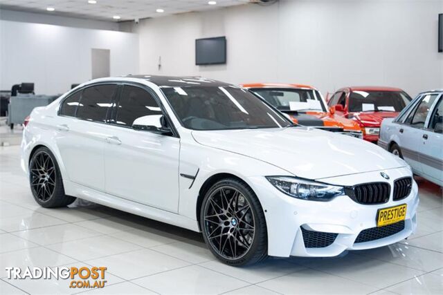 2018 BMW M3 COMPETITION F80MY18 4D SEDAN