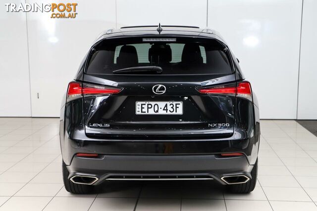 2018 Lexus NX NX300 AWD F Sport AGZ15R Wagon