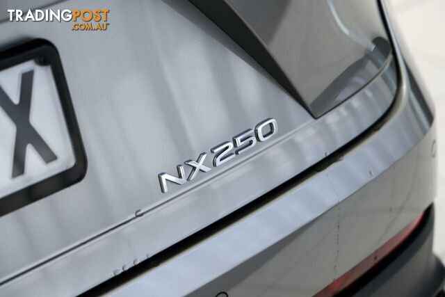 2022 Lexus NX NX250 2WD Aaza20R Wagon