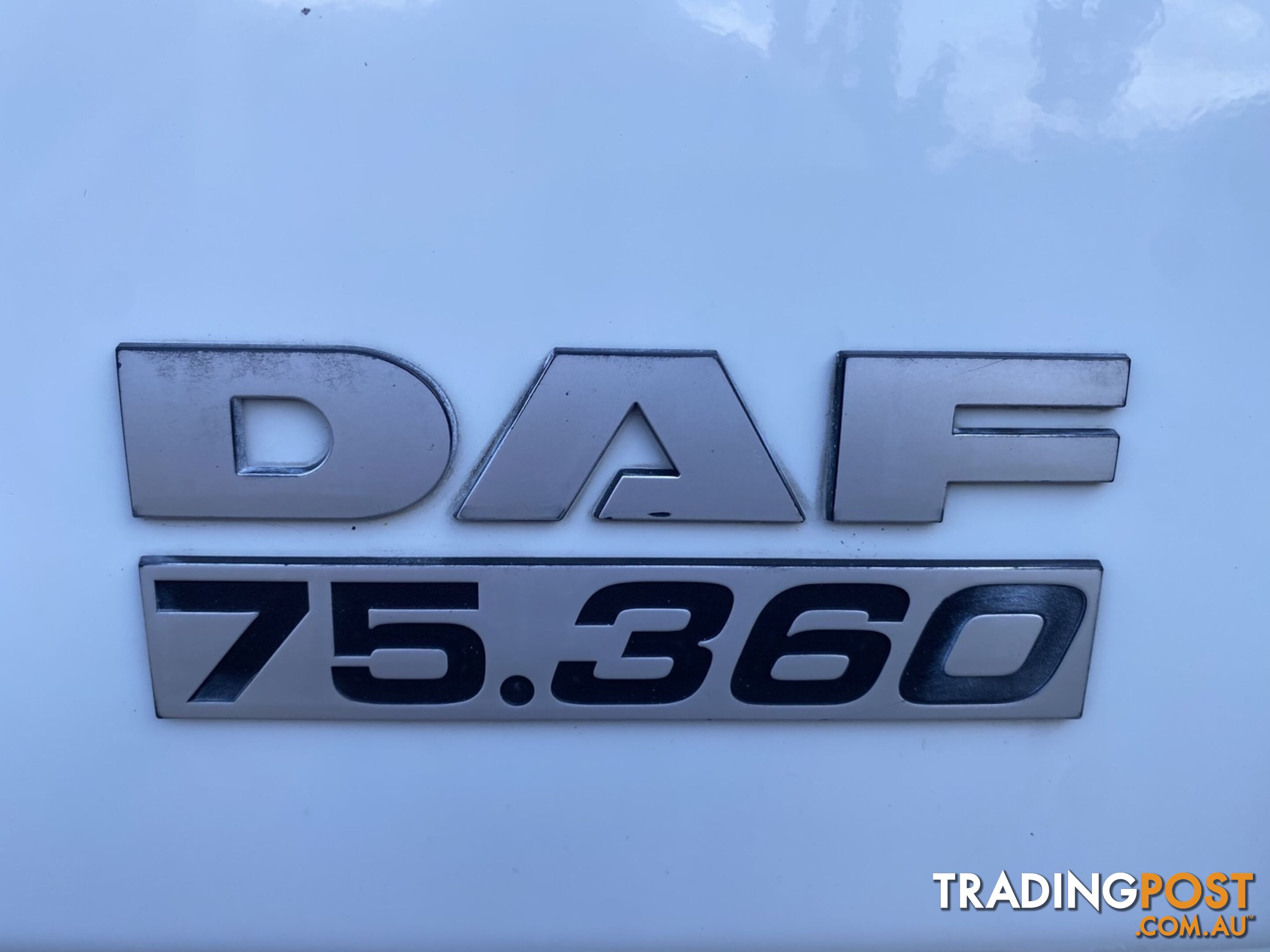 2016 DAF CF   CAB CHASSIS