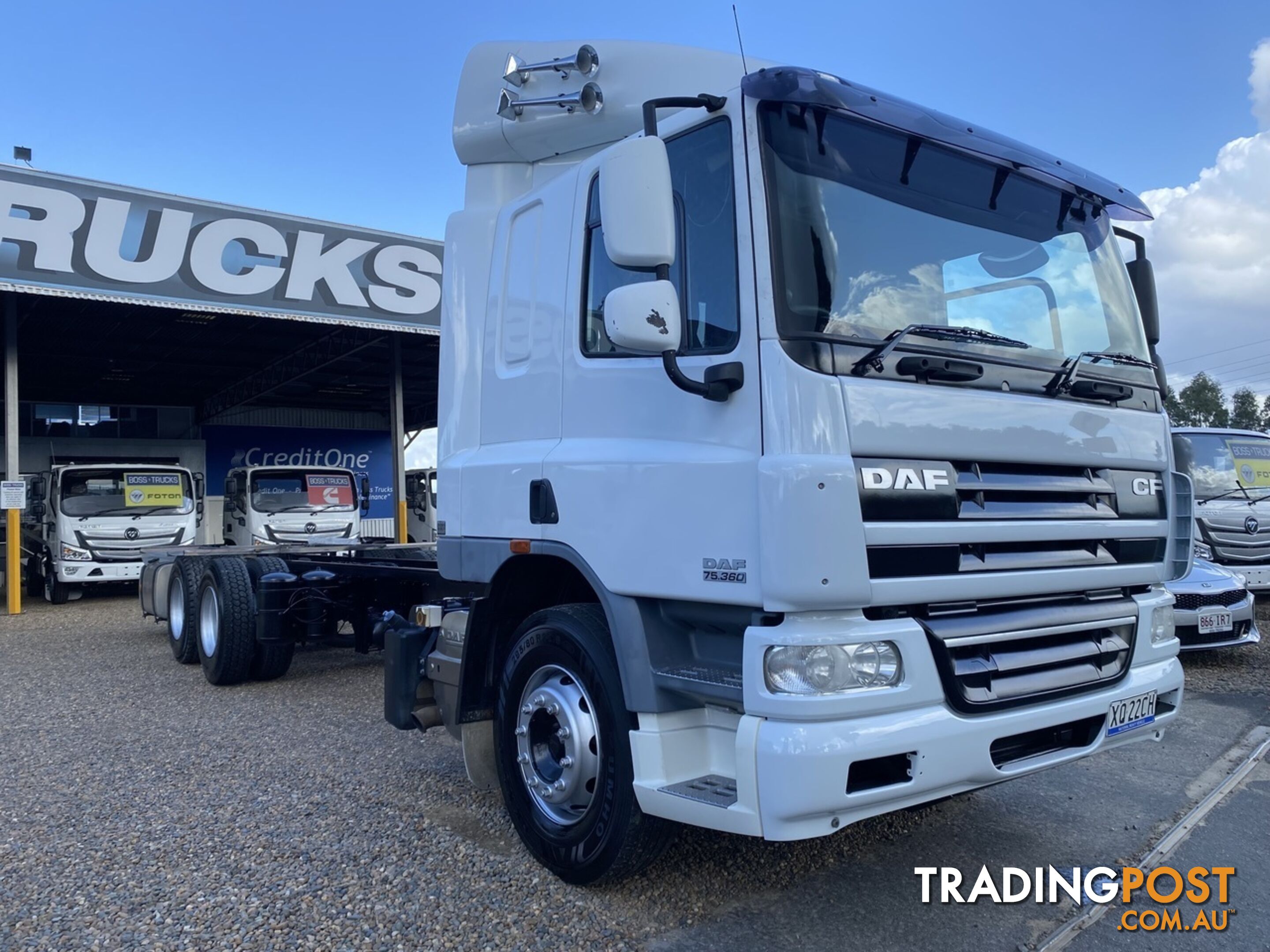 2016 DAF CF   CAB CHASSIS