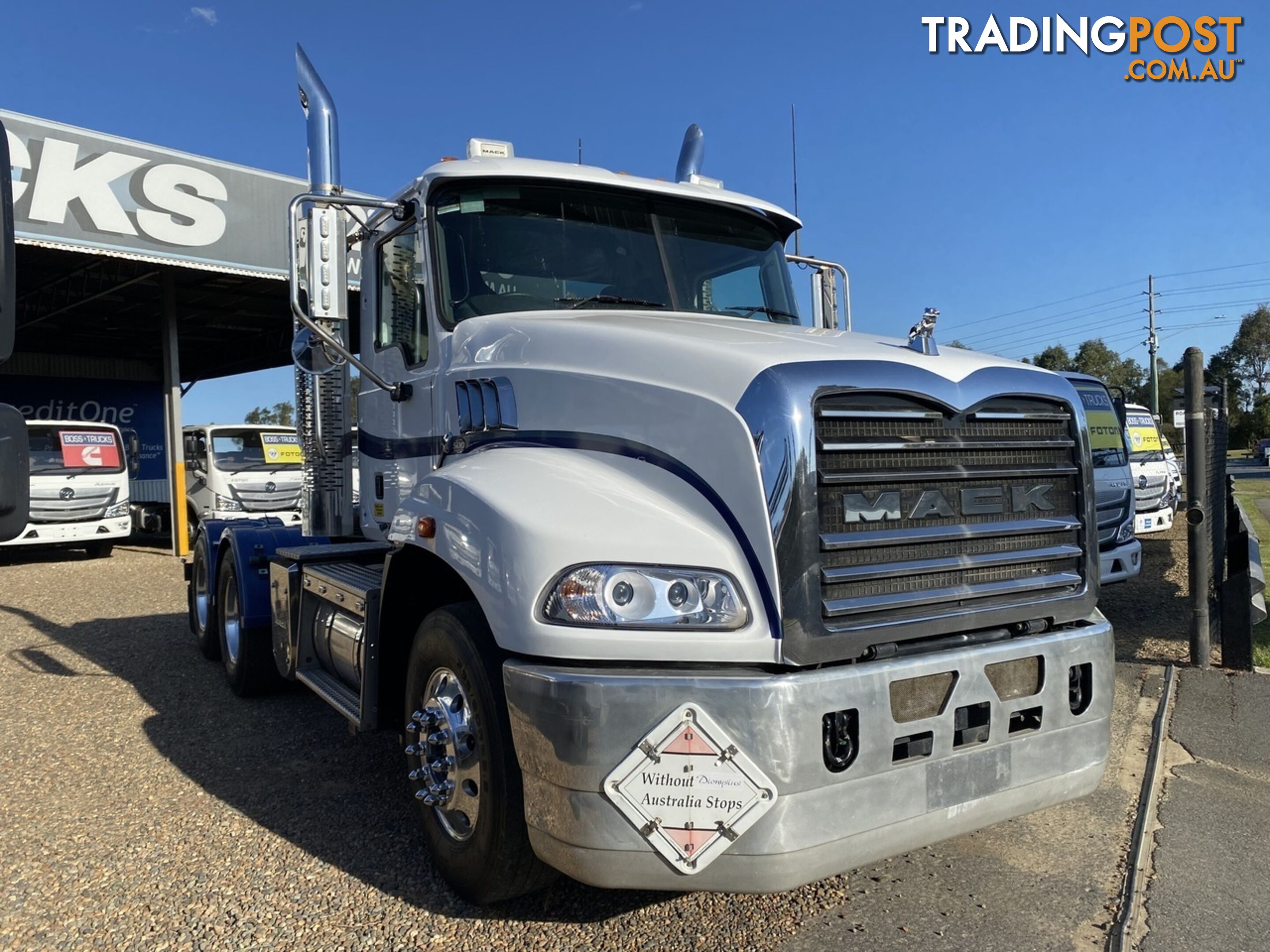 2018 MACK GRANITE   PRIME MOVER