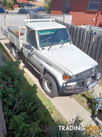 1993 Toyota Landcruiser 75 series UNSPECIFIED Ute Manual