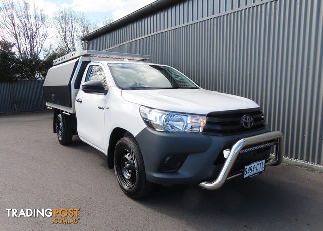 2023 TOYOTA HILUX WORKMATE TGN121R CAB CHASSIS