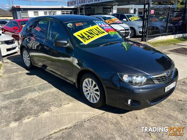 2008 SUBARU IMPREZA RX(AWD) MY08 5D HATCHBACK