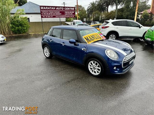 2014 MINI COOPER  F55 5D HATCHBACK