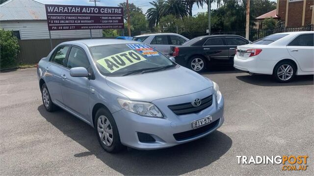 2008 TOYOTA COROLLA ASCENT ZRE152R 4D SEDAN