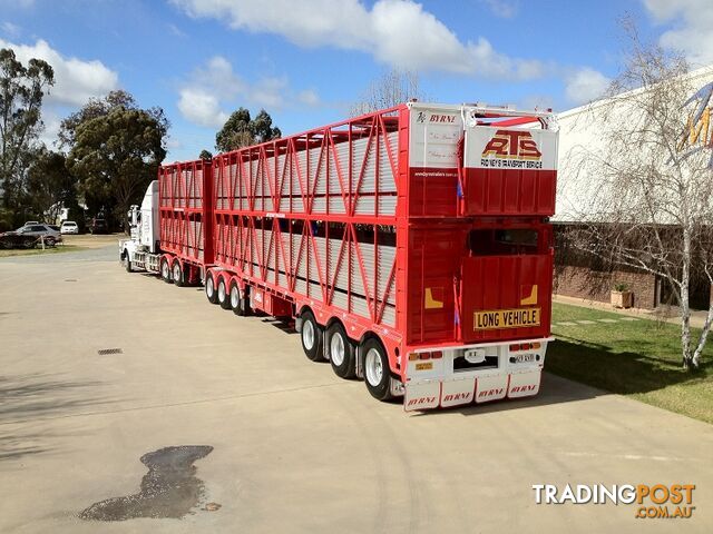 B-Double/RT Cattle Trailer