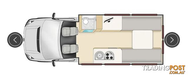 2018 TALVOR 2018 TALVOR EURO TOURER FRC 2S ( MERCEDE CAMPERVAN 2 BERTH