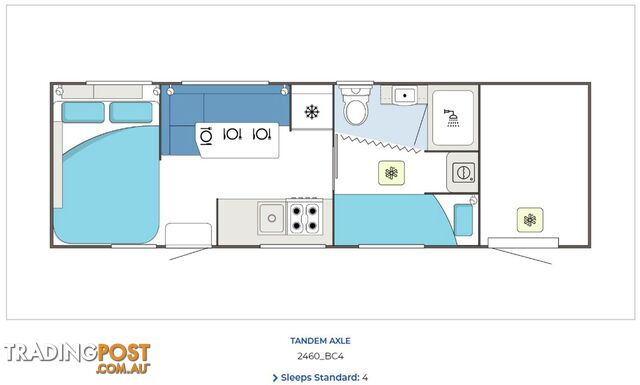 2024 SUPREME 2460_BC4 BASECAMP X CARAVAN 24'6"