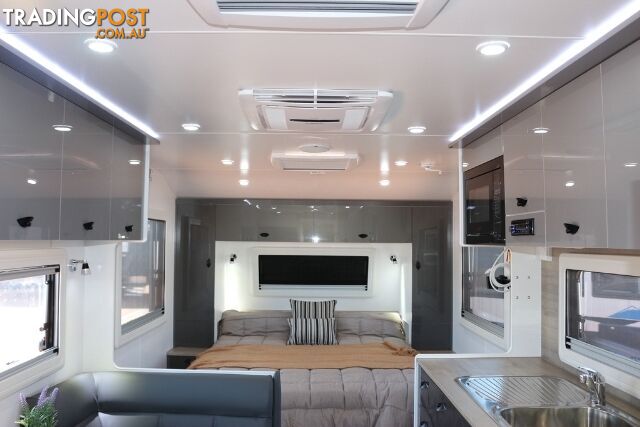 2023 NEWLANDS LUXE 628 AAP COMPOSITE CARAVAN