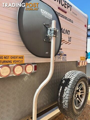 2013 CONCEPT BELMONT XLT SEMI OFF ROAD CARAVAN