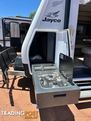 2021 JAYCO SILVERLINE OUTBACK SEMI OFF ROAD DOUBLE SLIDE OUT SLIDE-ON CAMPER