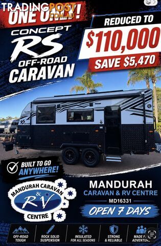 2024 CONCEPT RS196 OFF ROAD CARAVAN