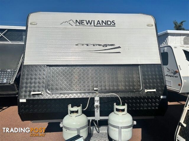 2012 NEWLANDS ONYX EAST WEST BED CARAVAN