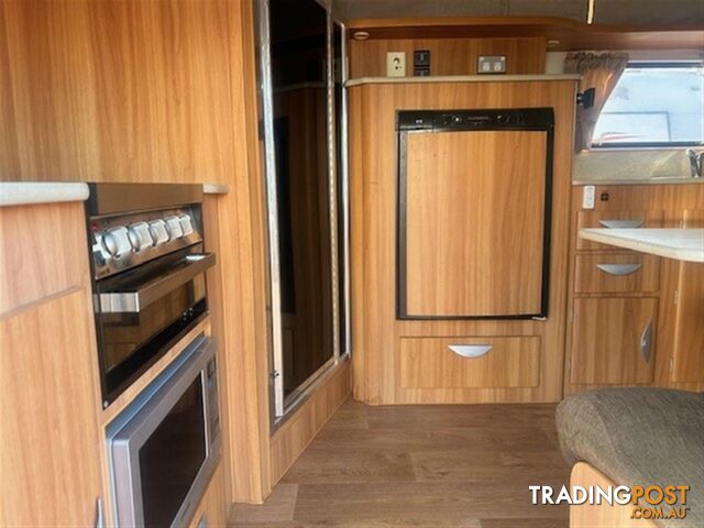 2011 COROMAL MAGNUM 548S XC SINGLE BEDS SEMI OFF CARAVAN