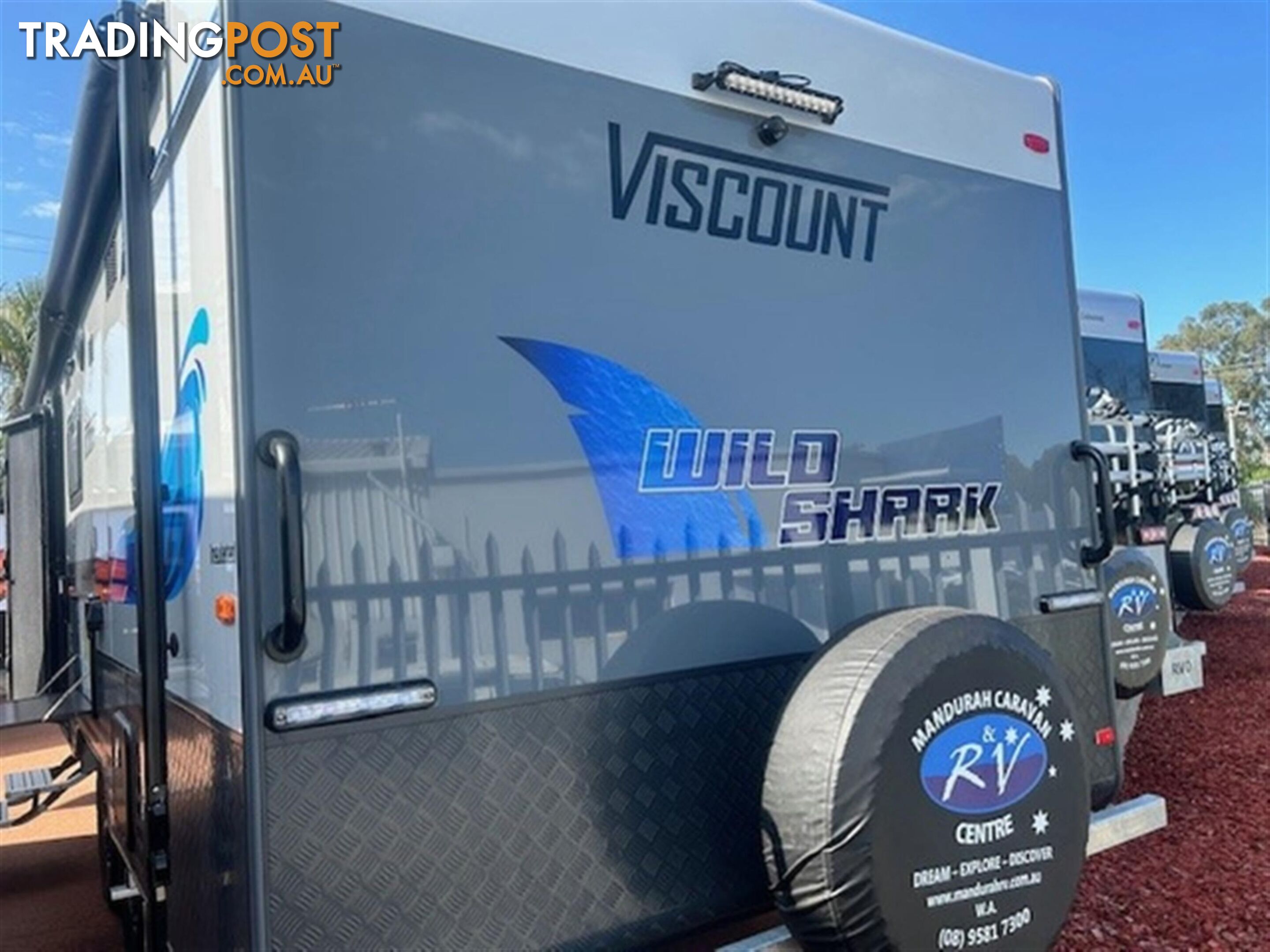 2024 VISCOUNT WILD SHARK SEMI OFF ROAD FAMILY 3B CARAVAN