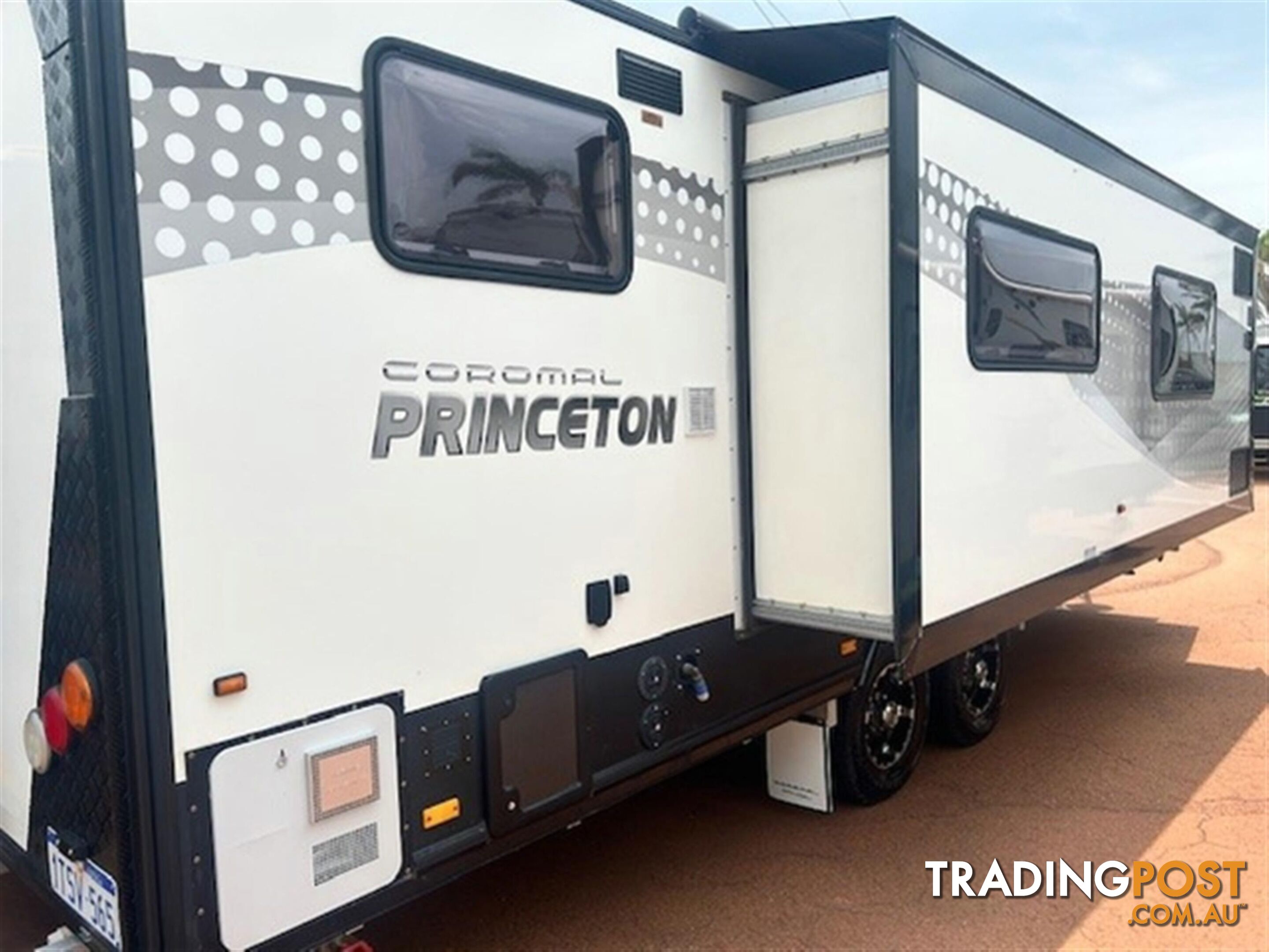 2017 COROMAL PRINCETON 735 DOUBLE SLIDE-OUT SLIDE-ON CAMPER