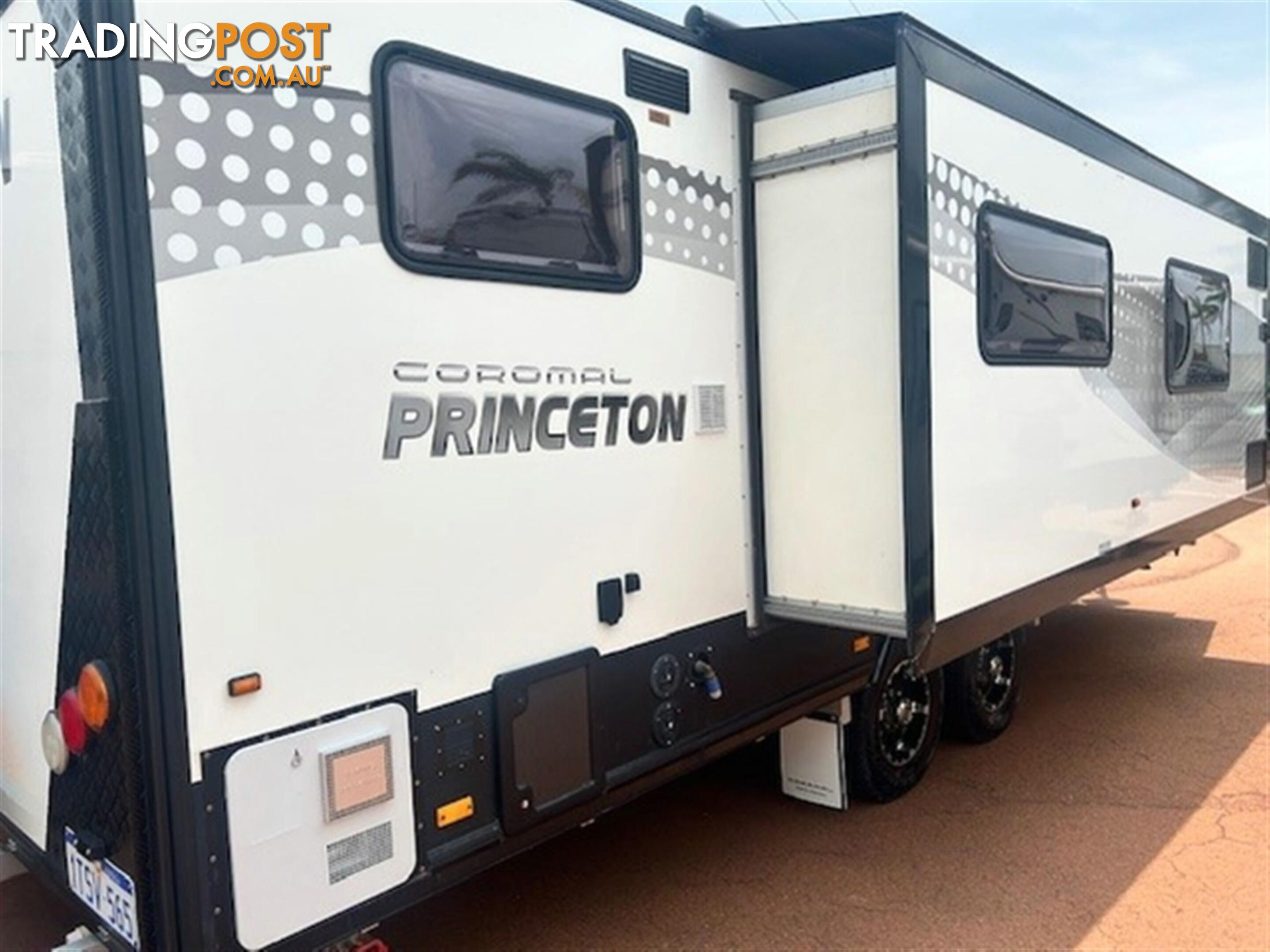 2017 COROMAL PRINCETON 735 DOUBLE SLIDE-OUT SLIDE-ON CAMPER