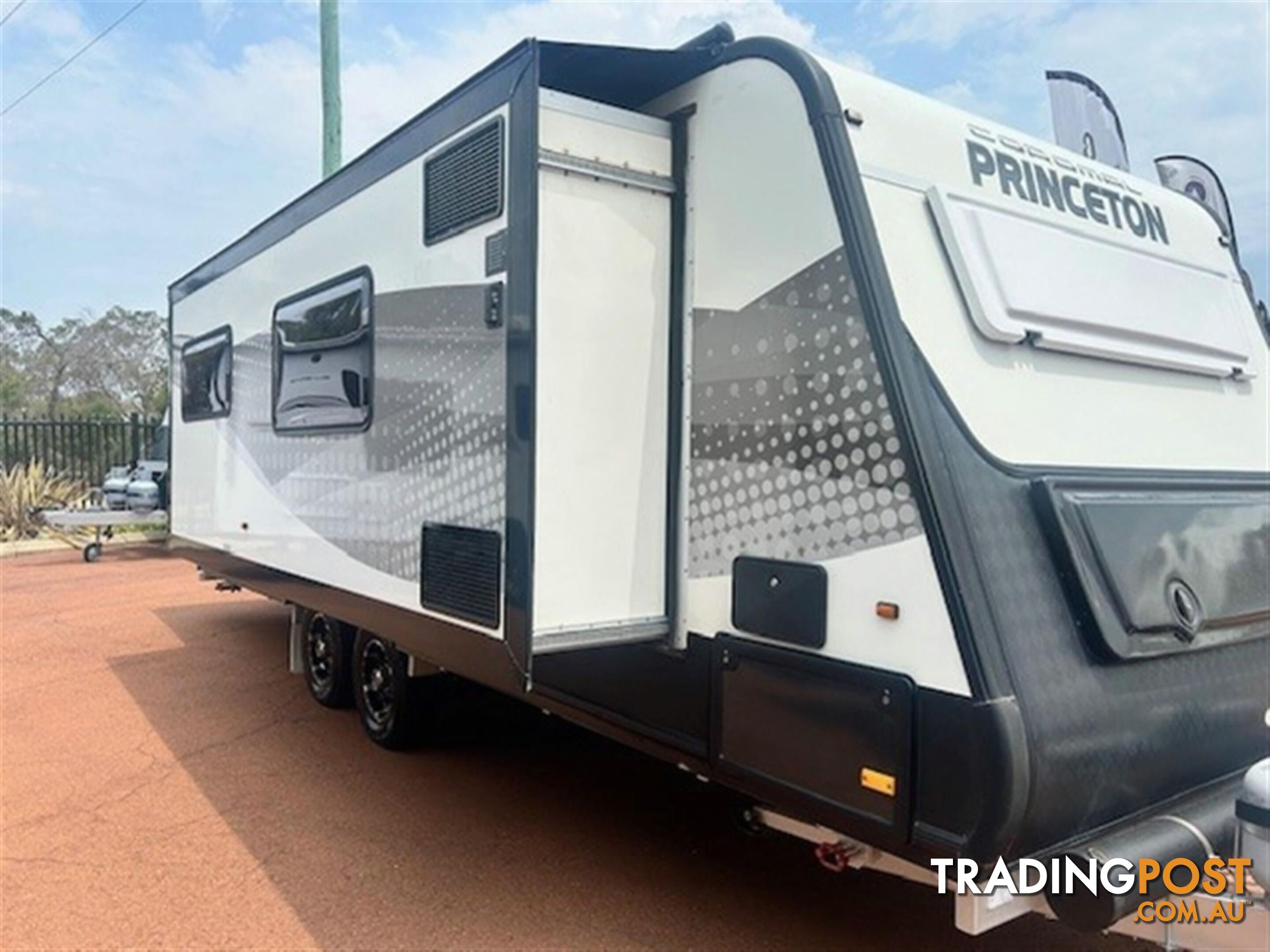 2017 COROMAL PRINCETON 735 DOUBLE SLIDE-OUT SLIDE-ON CAMPER